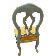 19th C Style Venetian Painted Italian Side Chair - 4762448