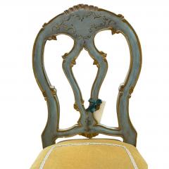 19th C Style Venetian Painted Italian Side Chair - 4762451