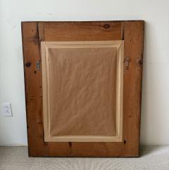 19th CENTURY WOOD FRAMED MIRROR - 4151049