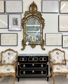 19th Cent Ebony Empire Commode or Nightstand Refinished Bronze Mounted - 2668662