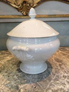 19th Century Acanthus Handled French Tureen with Lid - 780273