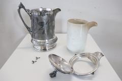 19th Century American Antique Silver Plate Pitcher by Reed Barton - 2550550
