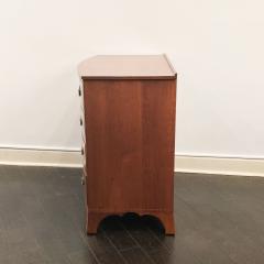 19th Century American Inlaid Bowfront Chest of Drawers - 4464929