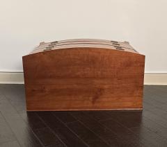 19th Century American Inlaid Bowfront Chest of Drawers - 4464935