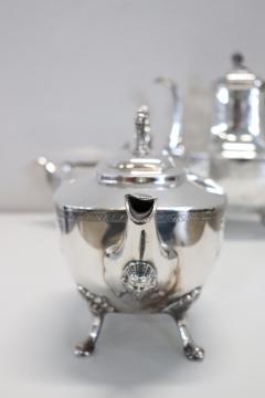 19th Century American Silver Plate Tea and Coffee Set Mark Reed Barton - 2550524