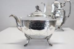 19th Century American Silver Plate Tea and Coffee Set Mark Reed Barton - 2550525