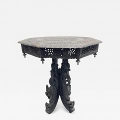 19th Century Anglo Indian Carved Side Table - 2492375