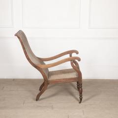 19th Century Anglo Indian Rosewood Bergere Chair - 3615319