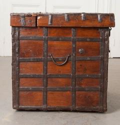 19th Century Anglo Indian Teak and Iron Trunk - 619830