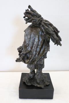 19th Century Antique Large Bronze Sculpture by Roberto Negri - 3273579