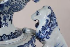 19th Century Antique Majolica Large Vase Signed - 4142971