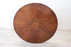 19th Century Antique Round Centre Table in Walnut - 3110080