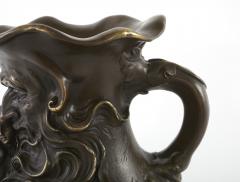 19th Century Art Nouveau Style Bronze Vase - 2471575