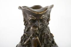 19th Century Art Nouveau Style Bronze Vase - 2471586