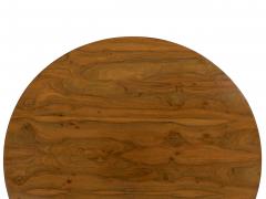 19th Century Austrian Biedermeier Walnut Antique Round Center Table - 1179681