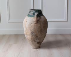 19th Century Balkan Terracotta Jar with Green Drip Glaze - 4282431
