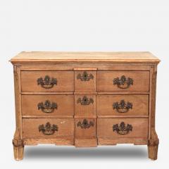 19th Century Belgian Hand Carved Oak Commode - 84042