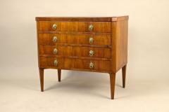 19th Century Biedemeier Chest Of Drawers Cherrywood Polished Austria ca 1830 - 4816879