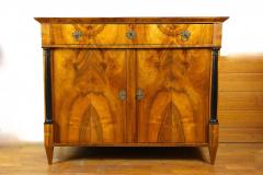 19th Century Biedemeier Nutwood Commode Trumeau Austria circa 1825 - 4417636
