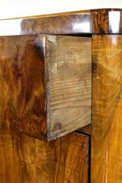 19th Century Biedermeier Cabinet With Drawer Nutwood Austria circa 1850 - 4307707