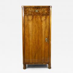19th Century Biedermeier Cabinet With Drawer Nutwood Austria circa 1850 - 4310168