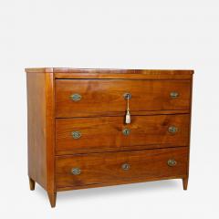 19th Century Biedermeier Cherrywood Chest Of Drawers Austria circa 1830 - 3341441