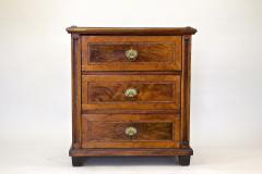 19th Century Biedermeier Chest Of Drawers With Micro Inlays Walnut AT ca 1850 - 4568208