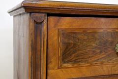 19th Century Biedermeier Chest Of Drawers With Micro Inlays Walnut AT ca 1850 - 4568212