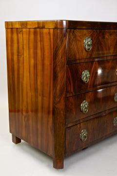 19th Century Biedermeier Chest of Drawers Secretary Nutwood AT ca 1830 - 4449307