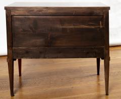 19th Century Biedermeier Dark Walnut Chest Of Drawers - 3692881