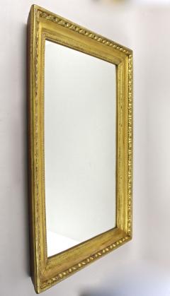 19th Century Biedermeier Gilt Wall Mirror Bulls Eye Bars Austria ca 1830 - 4745442