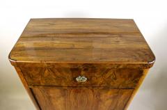 19th Century Biedermeier Nutwood Cabinet With Drawer Austria circa 1850 - 3398488