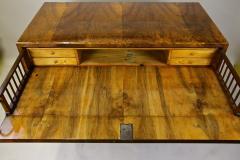 19th Century Biedermeier Nutwood Chest Of Drawers Secretaire Desk AT ca 1840 - 4476556