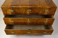 19th Century Biedermeier Nutwood Chest Of Drawers Secretaire Desk AT ca 1840 - 4476560