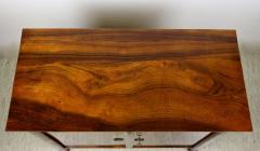 19th Century Biedermeier Nutwood Commode Trumeau Half Cabinet AT circa 1830 - 4241642