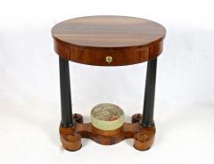 19th Century Biedermeier Nutwood Side Table Hungary circa 1835 - 3398955