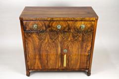 19th Century Biedermeier Nutwood Trumeau Commode Austria circa 1830 - 3400384