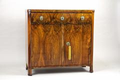 19th Century Biedermeier Nutwood Trumeau Commode Austria circa 1830 - 3400418