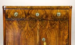 19th Century Biedermeier Nutwood Trumeau Commode Austria circa 1830 - 3400456