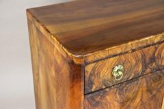 19th Century Biedermeier Nutwood Trumeau Commode Austria circa 1830 - 3400473