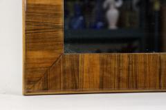 19th Century Biedermeier Nutwood Wall Mirror Austria ca 1840 - 4702373