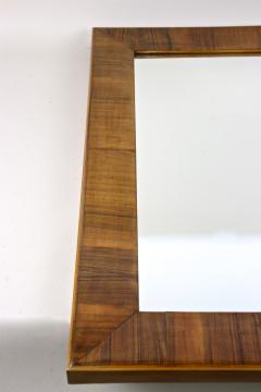 19th Century Biedermeier Nutwood Wall Mirror Austria ca 1840 - 4702374