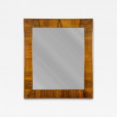 19th Century Biedermeier Nutwood Wall Mirror Austria ca 1840 - 4702411