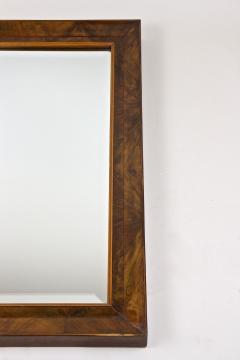 19th Century Biedermeier Nutwood Wall Mirror Early Period Vienna circa 1830 - 3444649