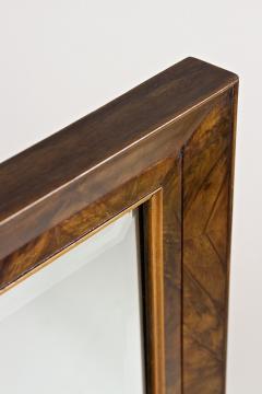 19th Century Biedermeier Nutwood Wall Mirror Early Period Vienna circa 1830 - 3444655