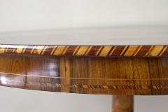 19th Century Biedermeier Round Coffee Table With Marquetry Works AT ca 1860 - 4560364