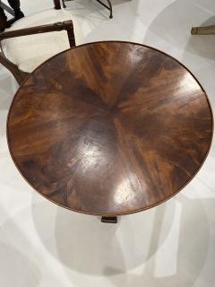 19th Century Biedermeier Style Drum Table - 4157290