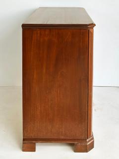 19th Century Biedermeier Style Mahogany Chest of Drawers Matched Flame Grain - 4549267