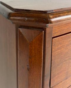 19th Century Biedermeier Style Mahogany Chest of Drawers Matched Flame Grain - 4549272