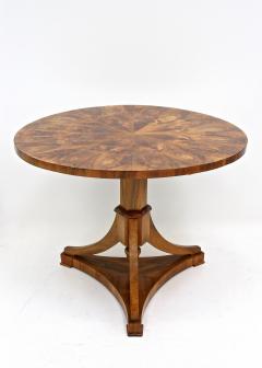 19th Century Biedermeier Walnut Center Dining Table Polished AT ca 1830 - 4106296